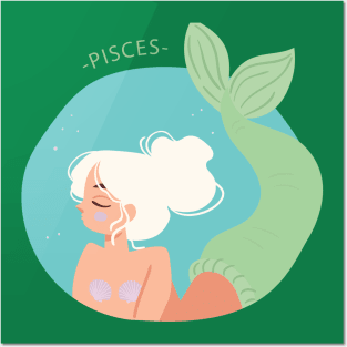 Pisces Posters and Art